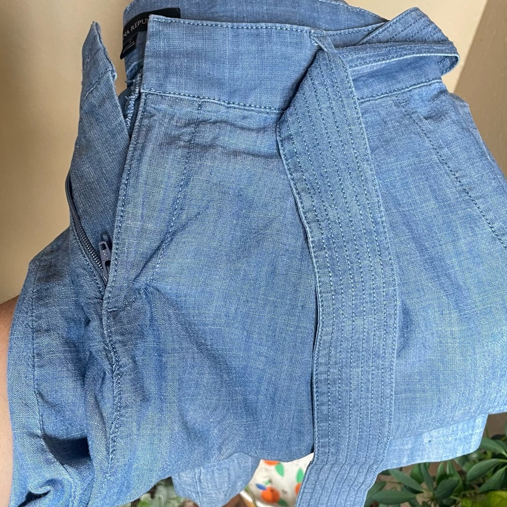 Banana Republic Blue Wide Leg Pants - Picture 5 of 11